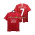 Camisola Manchester United RONALDO 7 Premier League 2007 Retro Homem Equipamento Primeiro 2008 Manga Curta
